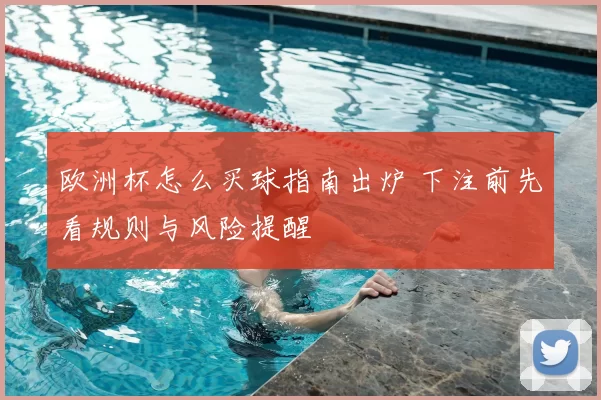 欧洲杯怎么买球指南出炉 下注前先看规则与风险提醒